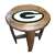 Green Bay Packers Oak Barrel Table  
