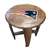 New England Patriots Oak Barrel Table