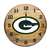 Green Bay Packers Oak Barrel Clock