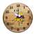 Minnesota Vikings Oak Barrel Clock
