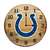 Indianapolis Colts Oak Barrel Clock
