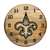 New Orleans Saints Oak Barrel Clock