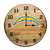 Los Angeles Chargers Oak Barrel Clock