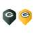 Green Bay Packers Fan's Choice 10ctpk Dart Flights  