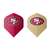 San Francisco 49ers Fan's Choice 10ctpk Dart Flights