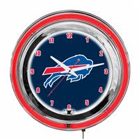 Buffalo Bills 14" Neon Clock  