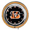 Cincinnati Bengals 14" Neon Clock  