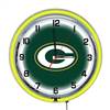 Green Bay Packers 18" Neon Clock  