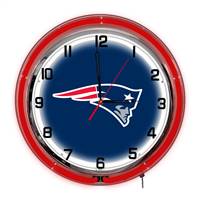 New England Patriots 18" Neon Clock  