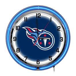 Tennessee Titans 18" Neon Clock  