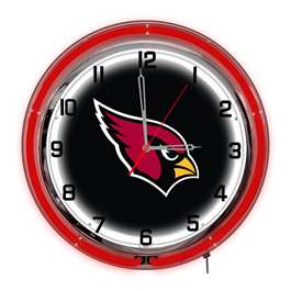 Arizona Cardinals 18" Neon Clock  