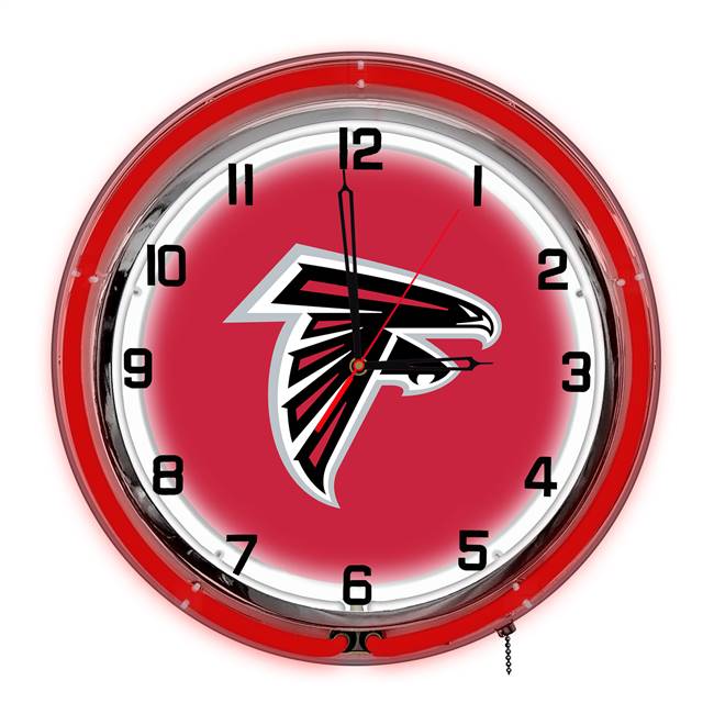 Atlanta Falcons 18" Neon Clock  