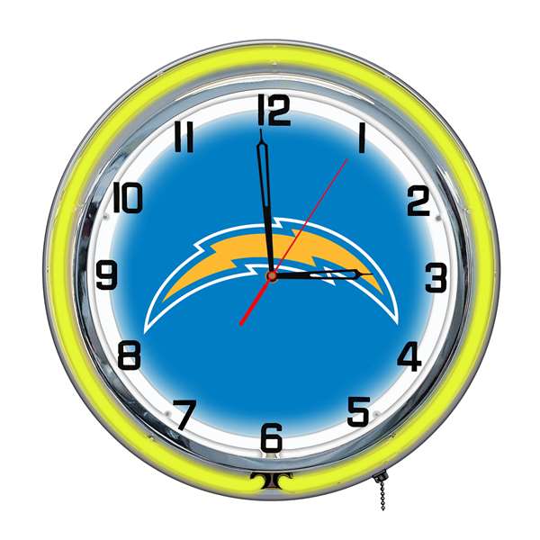 Los Angeles Chargers 18" Neon Clock  