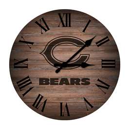 Chicago Bears Rustic 16" Clock