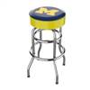 University Of Michigan Chrome Bar Stool