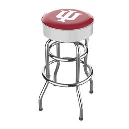 Indiana University Chrome Bar Stool