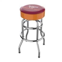 Virginia Tech Chrome Bar Stool