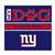 New York Giants My Dog Barks Blue Wall Art