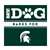 Michigan State Spartans My Dog Barks Wall Art