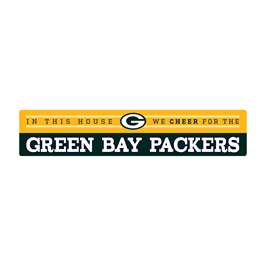 Green Bay Packers We Cheer Wall Art