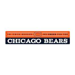 Chicago Bears We Cheer Wall Art