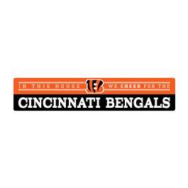 Cincinnati Bengals We Cheer Wall Art