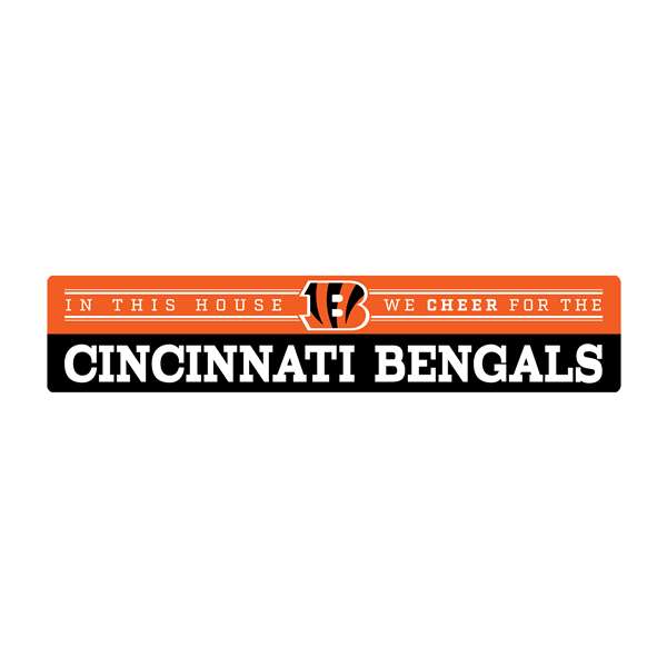 Cincinnati Bengals We Cheer Wall Art