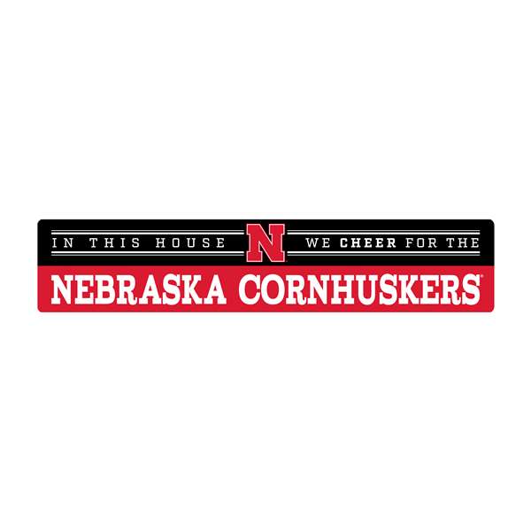Nebraska Cornhuskers We Cheer Wall Art