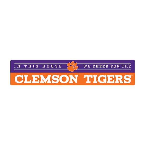 Clemson Tigers We Cheer Wall Art