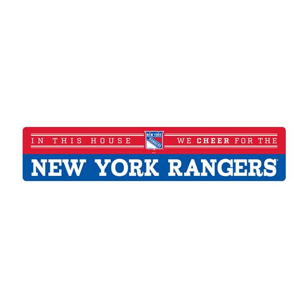 New York Rangers We Cheer Wall Art