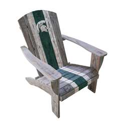 Michigan State Wooden Adirondack Chair