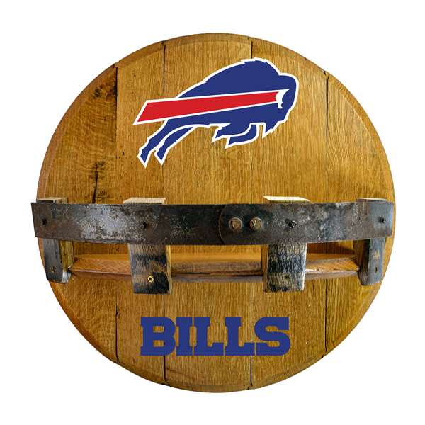 Buffalo Bills Oak Bar Shelf - 21 inch