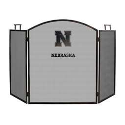 University Of Nebraska Fireplace Screen