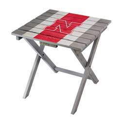 University Of Nebraskas Adirondack Folding Table  