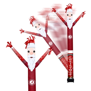 Alabama Crimson Tide Inflatable Crazy Christmas Santa Sports Fan 8 ft Tall 