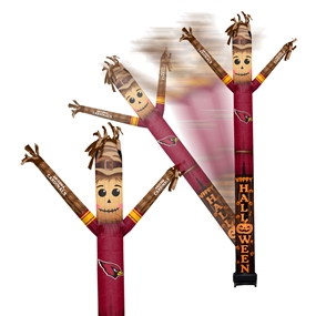 Arizona Cardinals Inflatable Crazy Halloween Scarecrow Sports Fan 8 ft Tall 