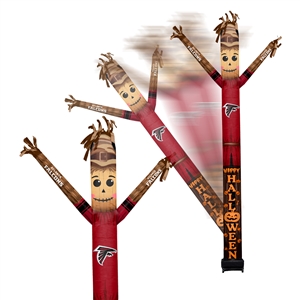 Atlanta Falcons Inflatable Crazy Halloween Scarecrow Sports Fan  8 ft Tall 