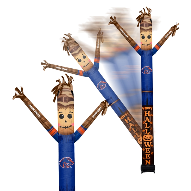  Boise State Broncos Inflatable Crazy Halloween Scarecrow Sports Fan 8 ft Tall 