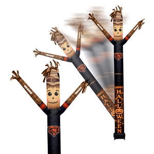 Chicago Bears Inflatable Crazy Halloween Scarecrow Sports Fan  8 ft Tall 