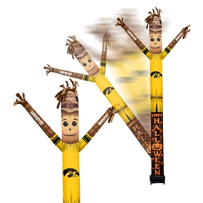 Iowa Hawkeyes Inflatable Crazy Halloween Scarecrow Sports Fan 8 ft Tall 