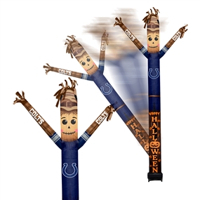 Indianapolis Colts Inflatable Crazy Halloween Scarecrow Sports Fan  8 ft Tall 