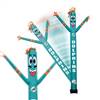 Miami Dolphins Inflatable Mascot Crazy Sports Fan - 8ft Tall