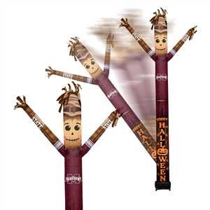 Mississippi State Bulldogs Inflatable Crazy Halloween Scarecrow Sports Fan 8 ft Tall 
