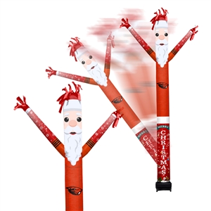 Oregon State Beavers Inflatable Crazy Christmas Santa Sports Fan 8 ft Tall 
