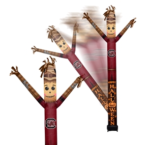  South Carolina Gamecocks Inflatable Crazy Halloween Scarecrow Sports Fan 8 ft Tall 