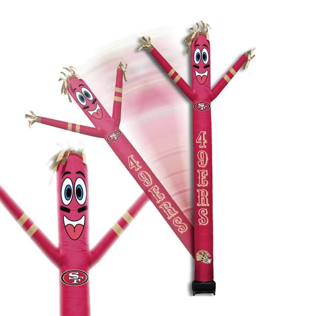 San Francisco 49Ers Inflatable Crazy Sports Fan  8 ft Tall 