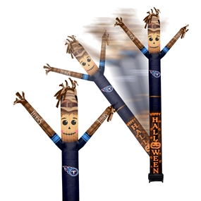 Tennessee Titans Inflatable Crazy Halloween Scarecrow Sports Fan  8 ft Tall 
