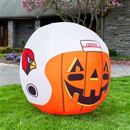 Arizona Cardinals Inflatable Jack-O'-Helmet Halloween Yard Decoration  