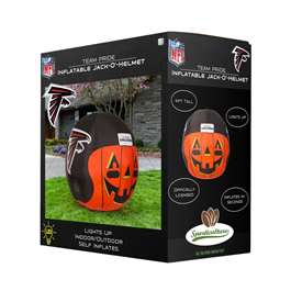 Atlanta Falcons Inflatable Jack-O'-Helmet Halloween Yard Decoration  
