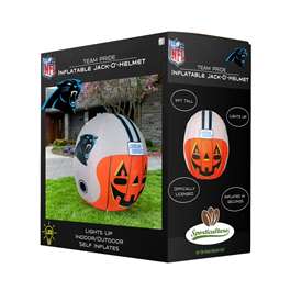 Carolina Panthers Inflatable Jack-O'-Helmet Halloween Yard Decoration  